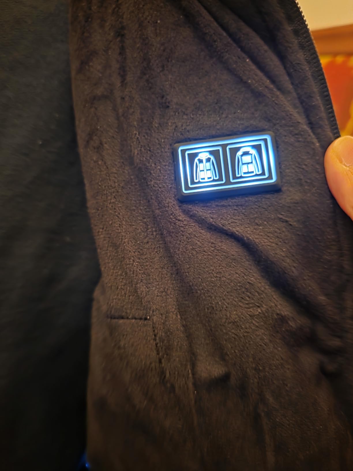 Heated Jackets with 18400mAh Battery Pack, 10 Heat Zones, Lightweight Heated Fleece Jacket customer photo 2