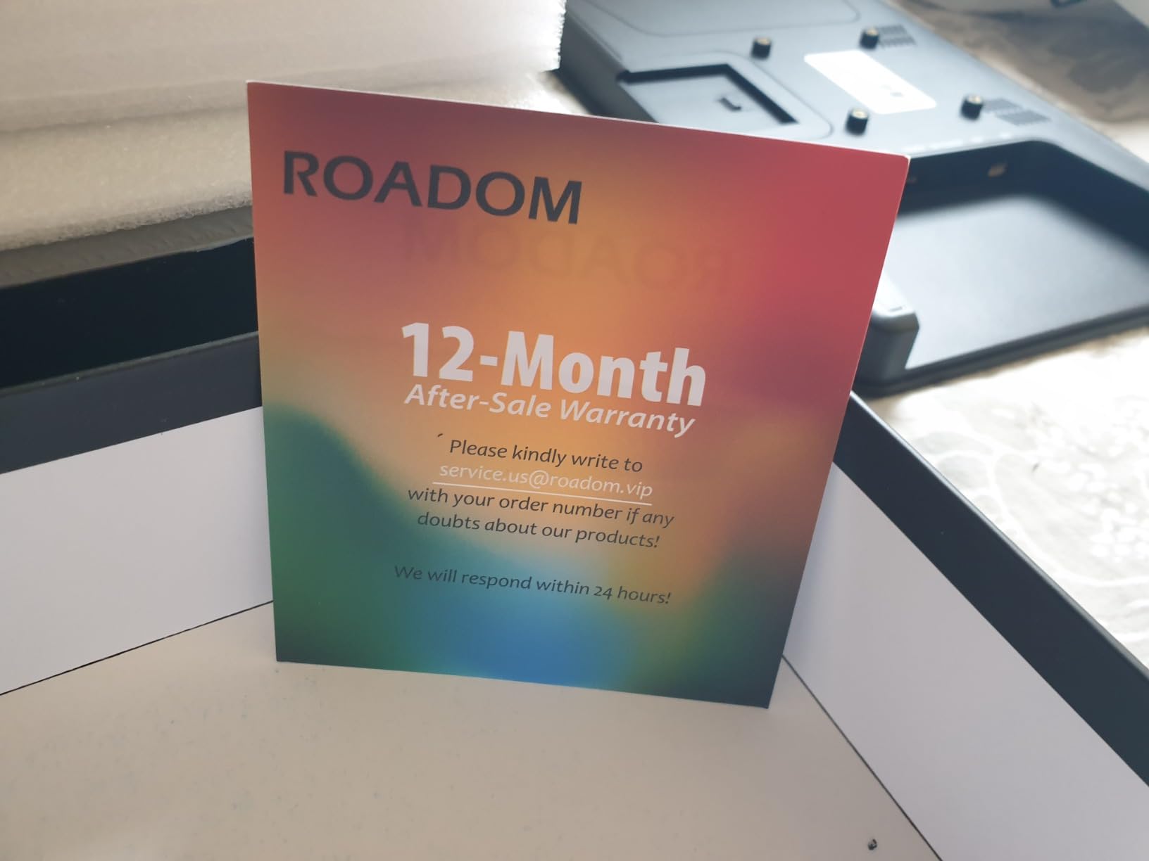 ROADOM 5'' Mini Monitor with Raspberry Pi Mount Holes & USB HUB, Type-C One-Cable Connection & Speakers, All-in-One Storage Dock, Pocket IPS Screen for PC monitoring/Gaming/AIDA64/Streaming Partner customer photo 2