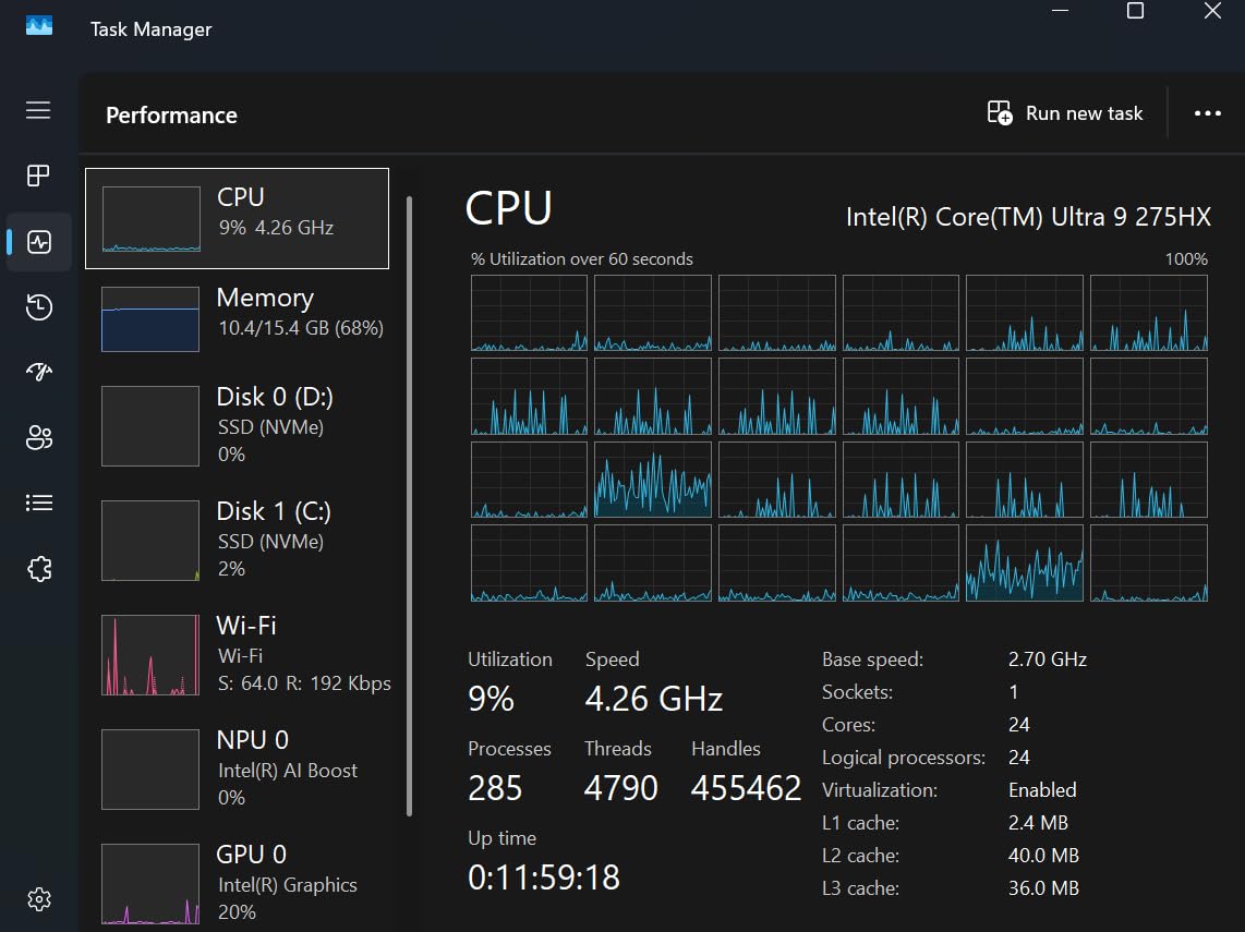 Acer Predator Helios Neo 16 AI Gaming Laptop | Intel Core Ultra 9 Processor 275HX | NVIDIA GeForce RTX 5070 Ti | 16