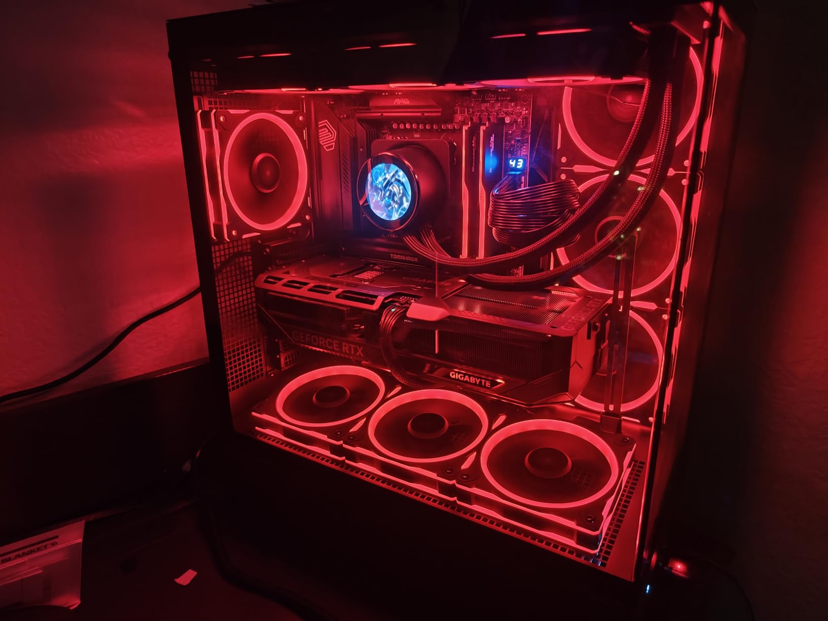 ASUS Prime MR120 ARGB Reverse Fan Black Triple Pack, 28mm Extra-Thick Frame, Quiet, High-Performance Cooling with PWM, 20 ARGB LEDs with Dual-Sided Frame Lighting, Aura Sync customer photo 2
