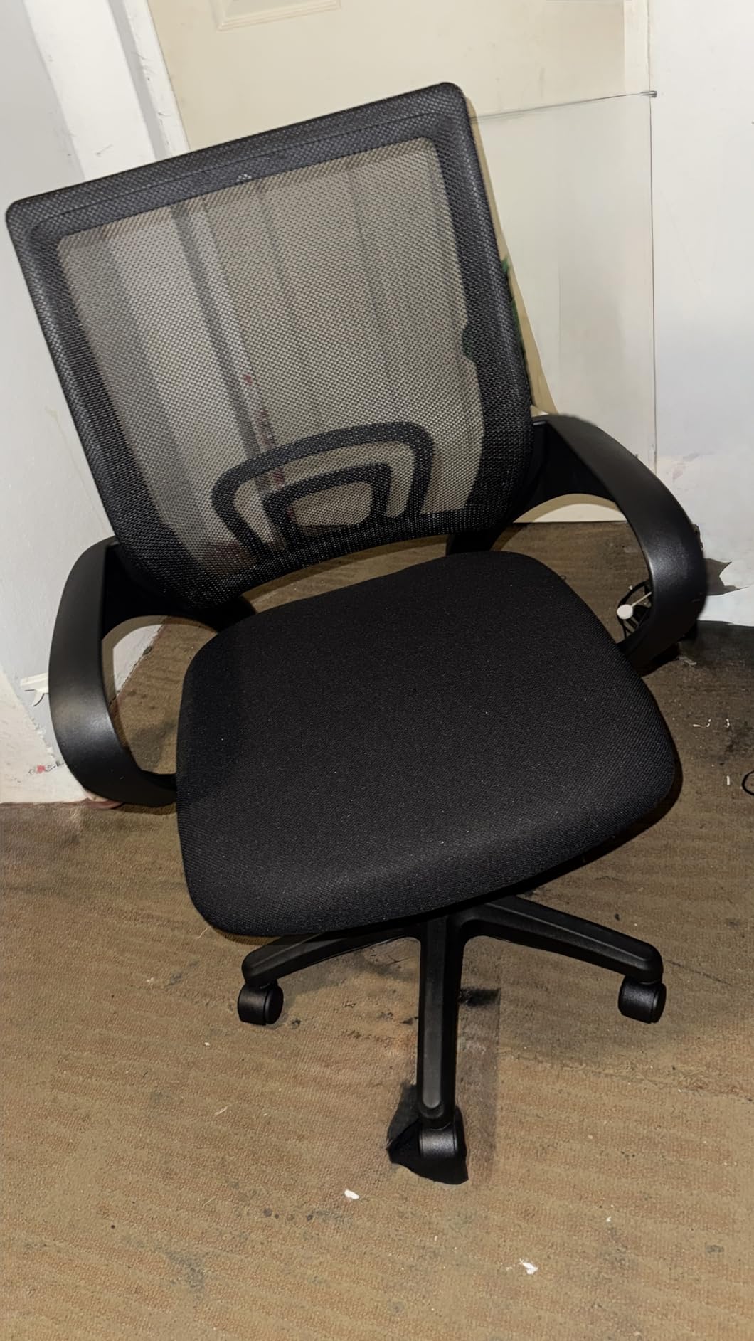 NEO CHAIR Office Desk Computer Chair - Ergonomic Mesh Gaming Cushion Seat with Comfy Lumbar Mid Back Support, Adjustable Height, Swivel Rolling Wheels (Mesh Black) customer photo 2
