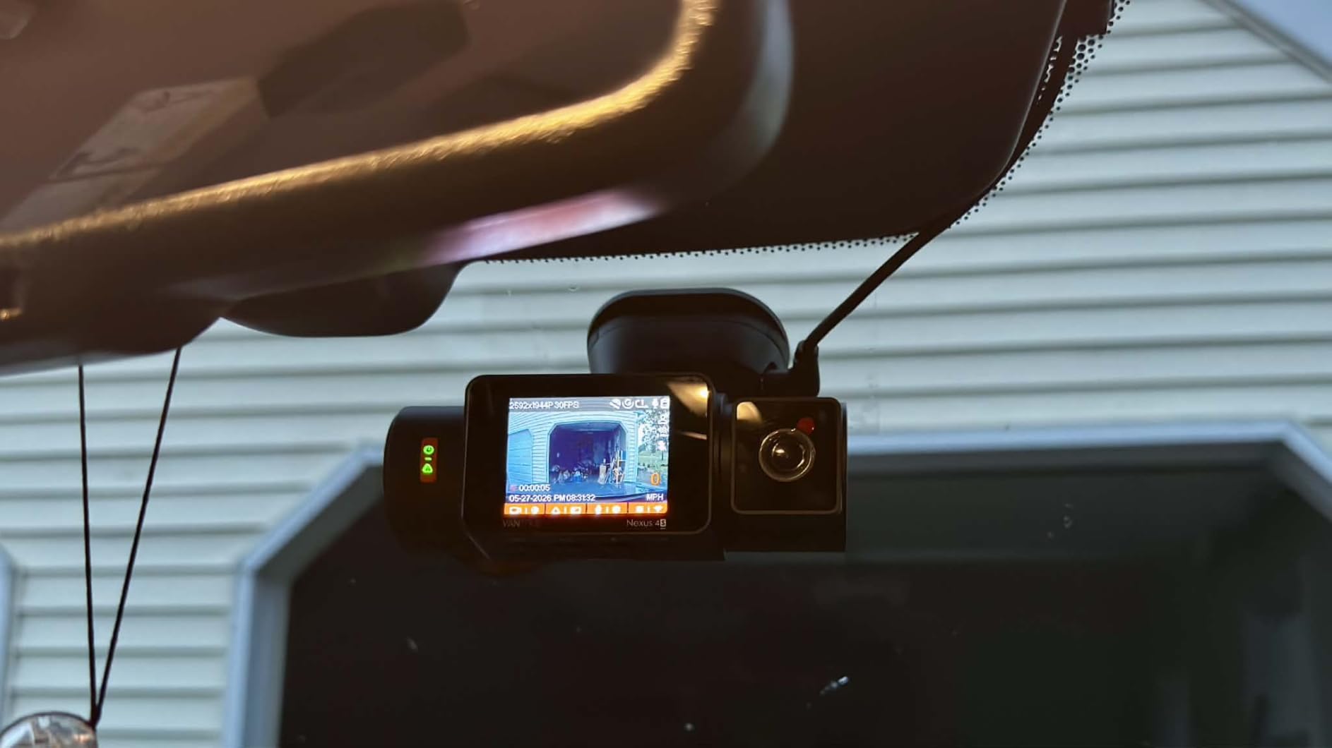 Vantrue New N4S 3 Channel Dash Cam, STARVIS 2 Night Vision, Front Rear Inside Dashcam for Cars, Front and Rear Dual Channel, PlatePix™ Tech, Parking Mode, Wi-Fi, GPS, 2