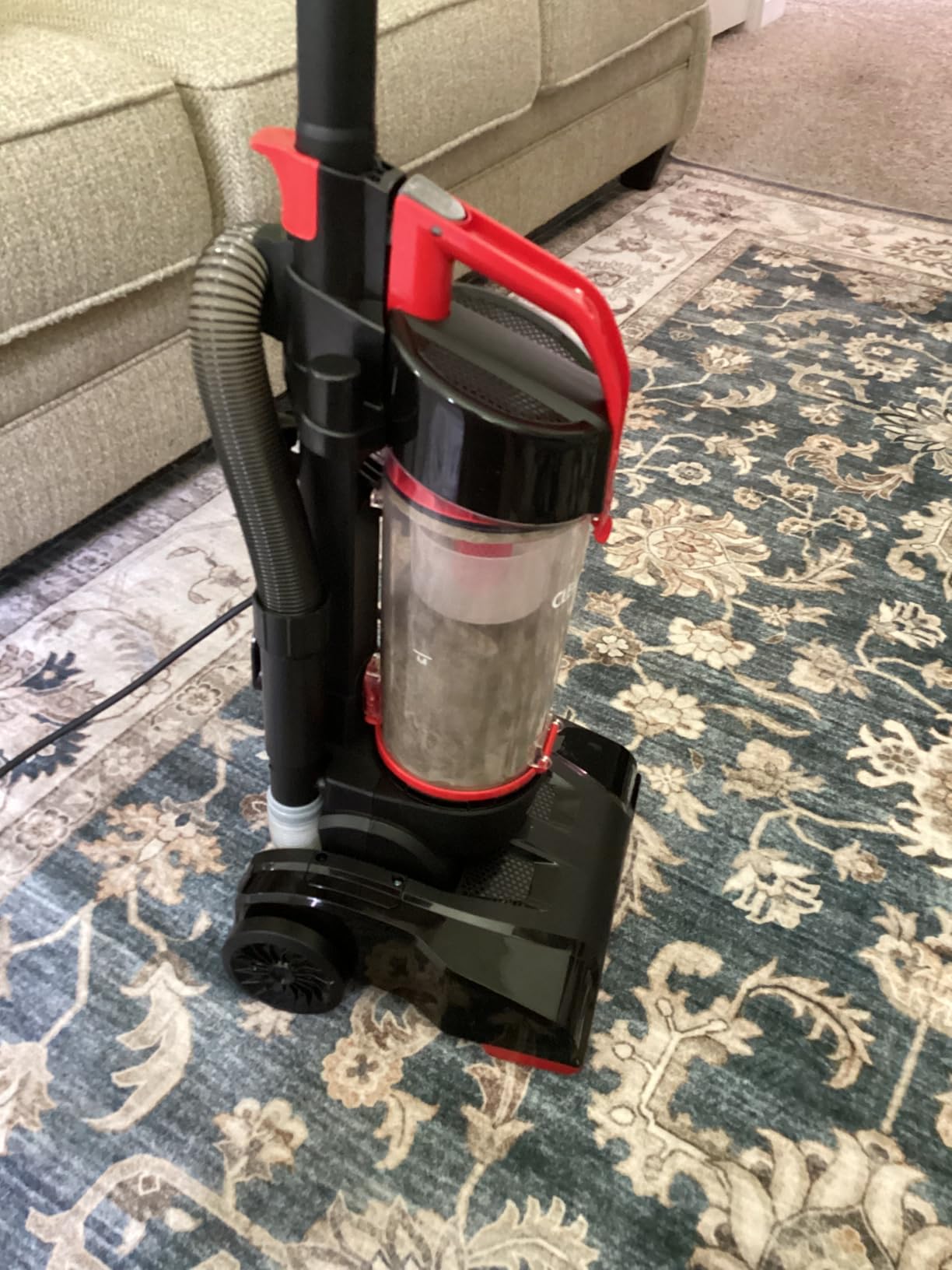 Bissell CleanView Upright Vacuum with Pet Hair Brush Roll, Powerful Suction, Pet Hair Tools, 4438 customer photo 2