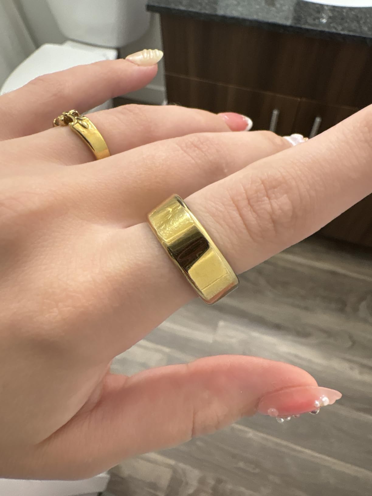 Smart Ring Health & Fitness Tracker for Men & Women, Heart Rate, SPO2, Sleep & Activity Monitoring, Family Care Mode customer photo 2
