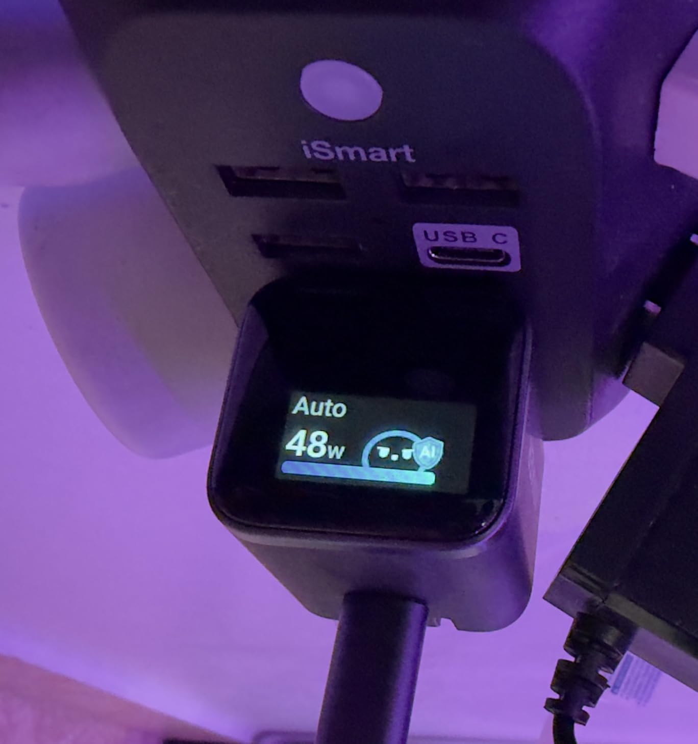 Anker Smart Display Charger, Anker Nano USB C Charger Block, 45W Max GaN Phone Charger,180° Foldable Plug,Smart Recognition,Built-in Care Mode,for iPhone17/16/15(Non-Battery,One USB-C Port,No Cable) customer photo 2