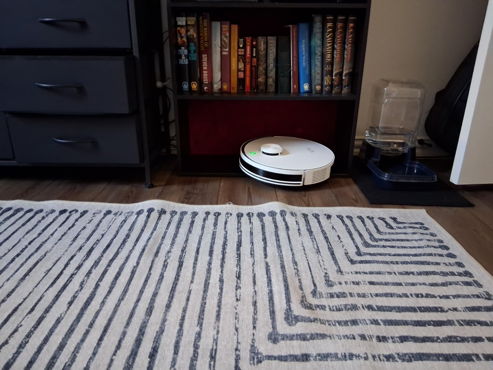 ILIFE A30s Robot Vacuum, 10000Pa Max Suction Robotic Vacuum Cleaner with LiDAR Navigation, Home Mapping, No-Go Zone, 150 Mins, 2.4G WiFi/App/Alexa/Remote Control, for Hard Floor Carpet and Pet Hair customer photo 2