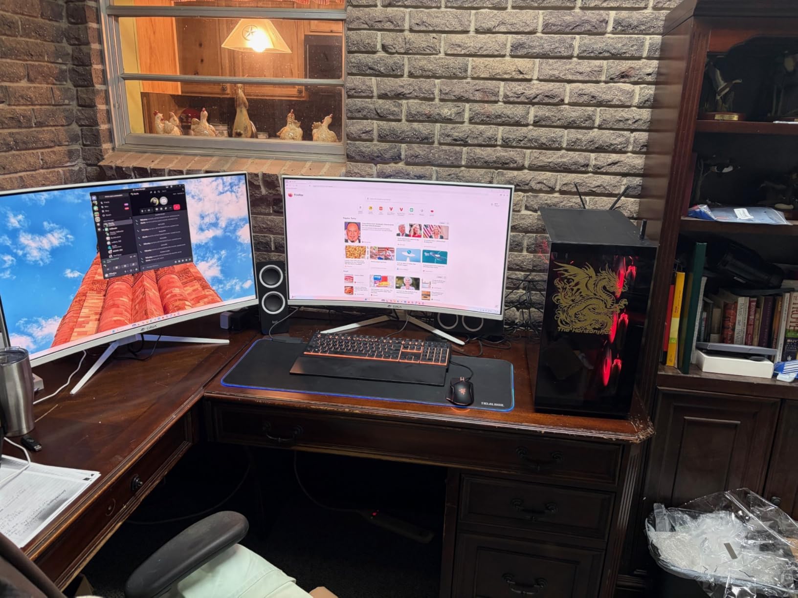 The Horizon RGB I9 RTX Gaming PC || Core I9 CPU || 32GB RAM || 2TB Storage || RTX 5070 OC || 360MM AIO || 1.2GB/s WiFi, 2.4GB/s Ethernet, VR and Gaming Ready || Windows 11 Pro customer photo 2