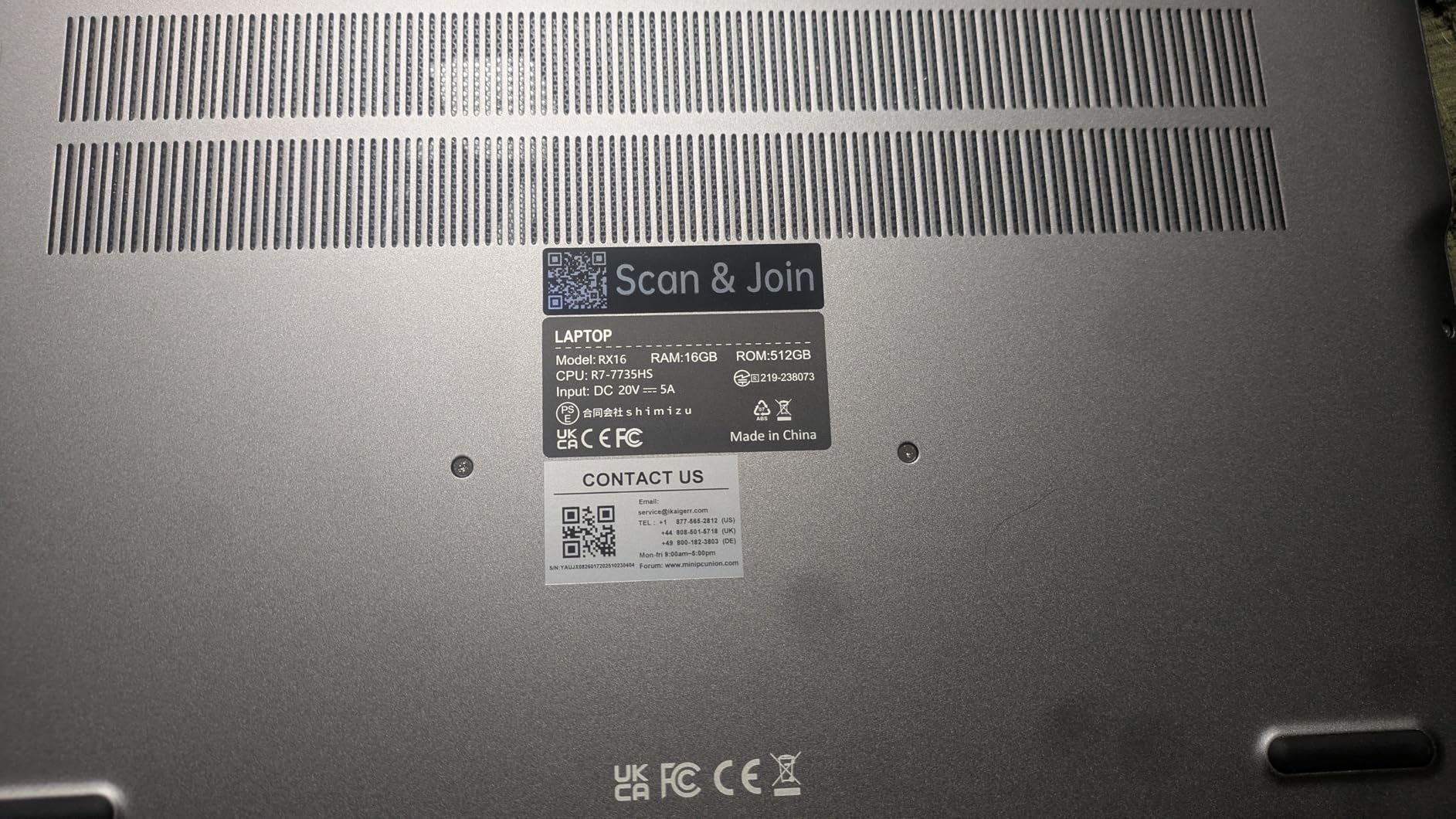 KAIGERR Laptop with Intel 12-Core i5 Processor (Up to 4.5GHz) - Intel Iris Xe Graphics - 16GB RAM - 512GB SSD - WiFi 6 - 15.6