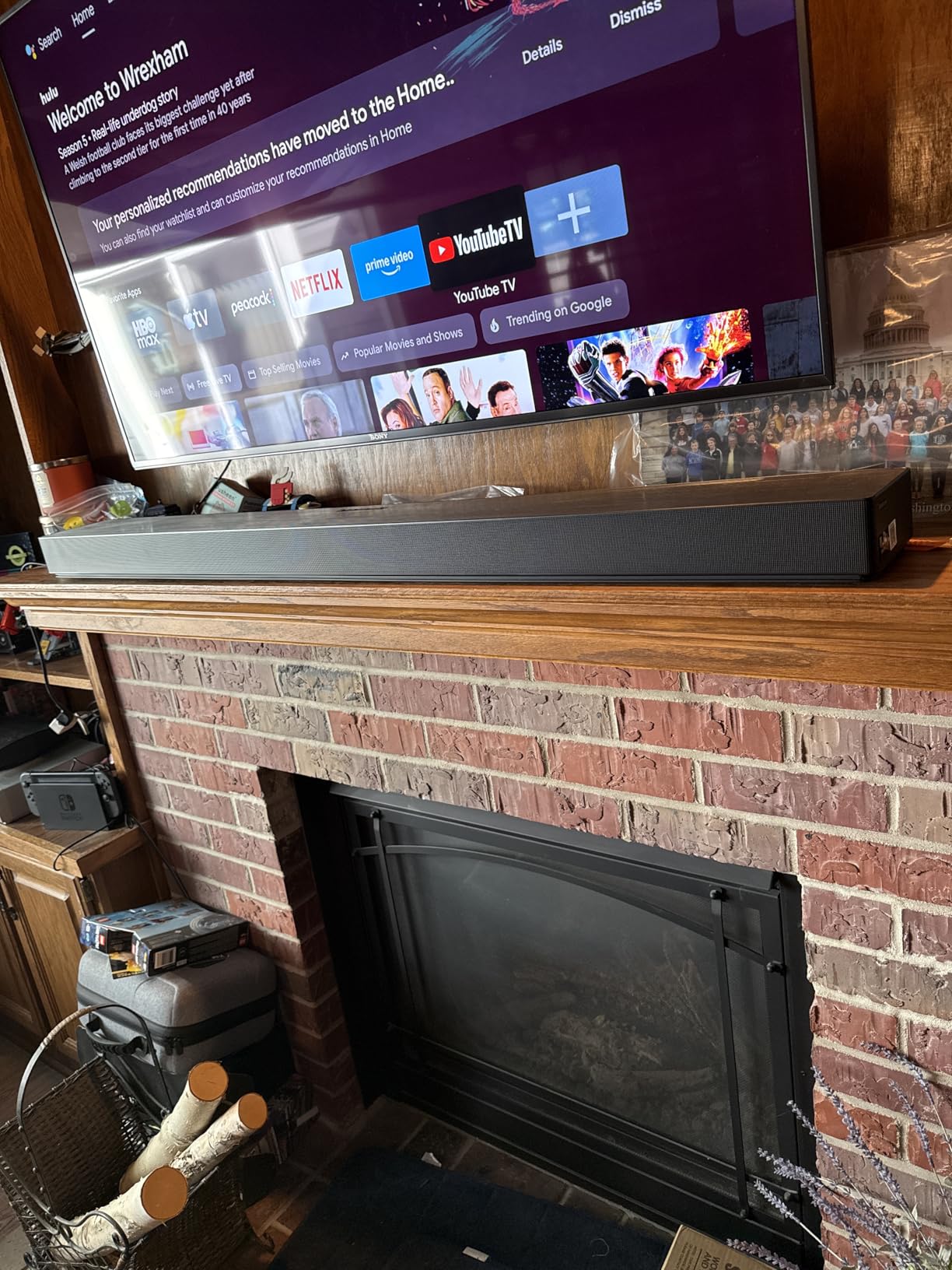 Samsung Q-Series Soundbar HW-QS90H 7.1.2ch All-in-One Soundbar w/Built-in Woofers, Wireless Dolby Atmos, Q-Symphony, Convertible Fit, SpaceFit Sound Pro, Game Mode Pro, Alexa Built-in (2026 Model) customer photo 1