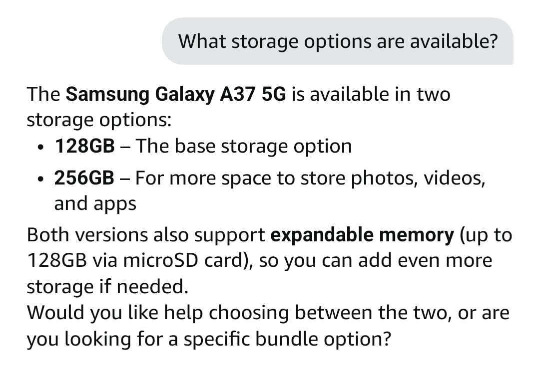 Samsung Galaxy A37 5G (2026), Unlocked Android Smartphone, 128GB, AMOLED Display, Triple Camera, IP68, 5000mAh Battery, US Version, Awesome White customer photo 2