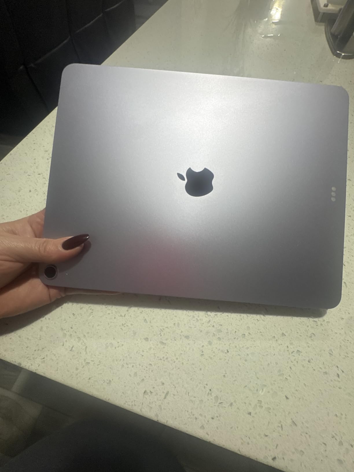 iPad Air 13-inch (M4): Liquid Retina Display, 256GB, 12MP Front/Back Camera, Wi-Fi 7 with Apple N1, Touch ID, All-Day Battery Life - Blue customer photo 1