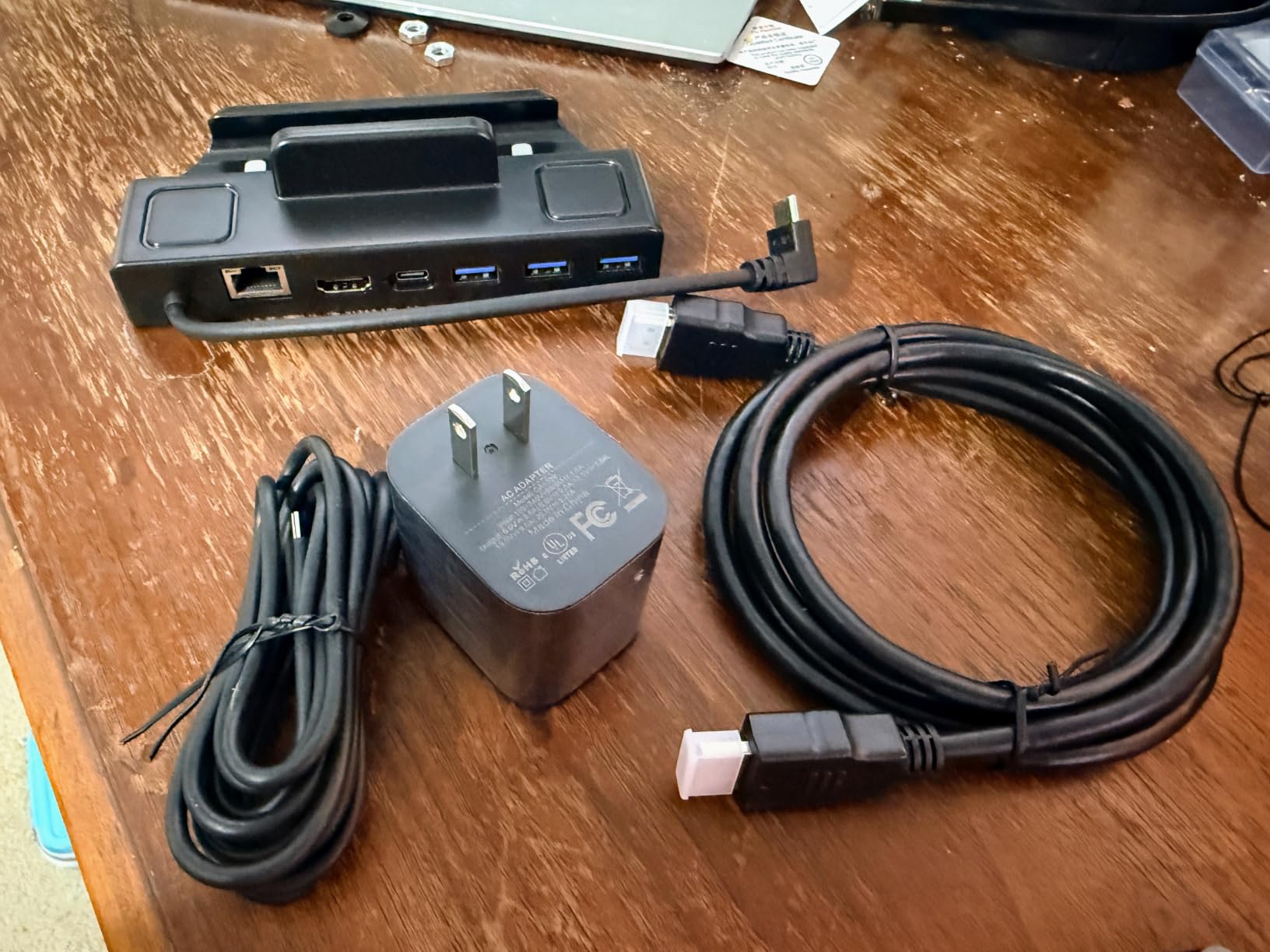 All-in-One Accessories Bundle for Steam Deck/SteamDeck OLED - Includes Dock, 65W Charger, USB C & HDMI Cable, Protective Case, Screen Protectors & Thumb Grips customer photo 1