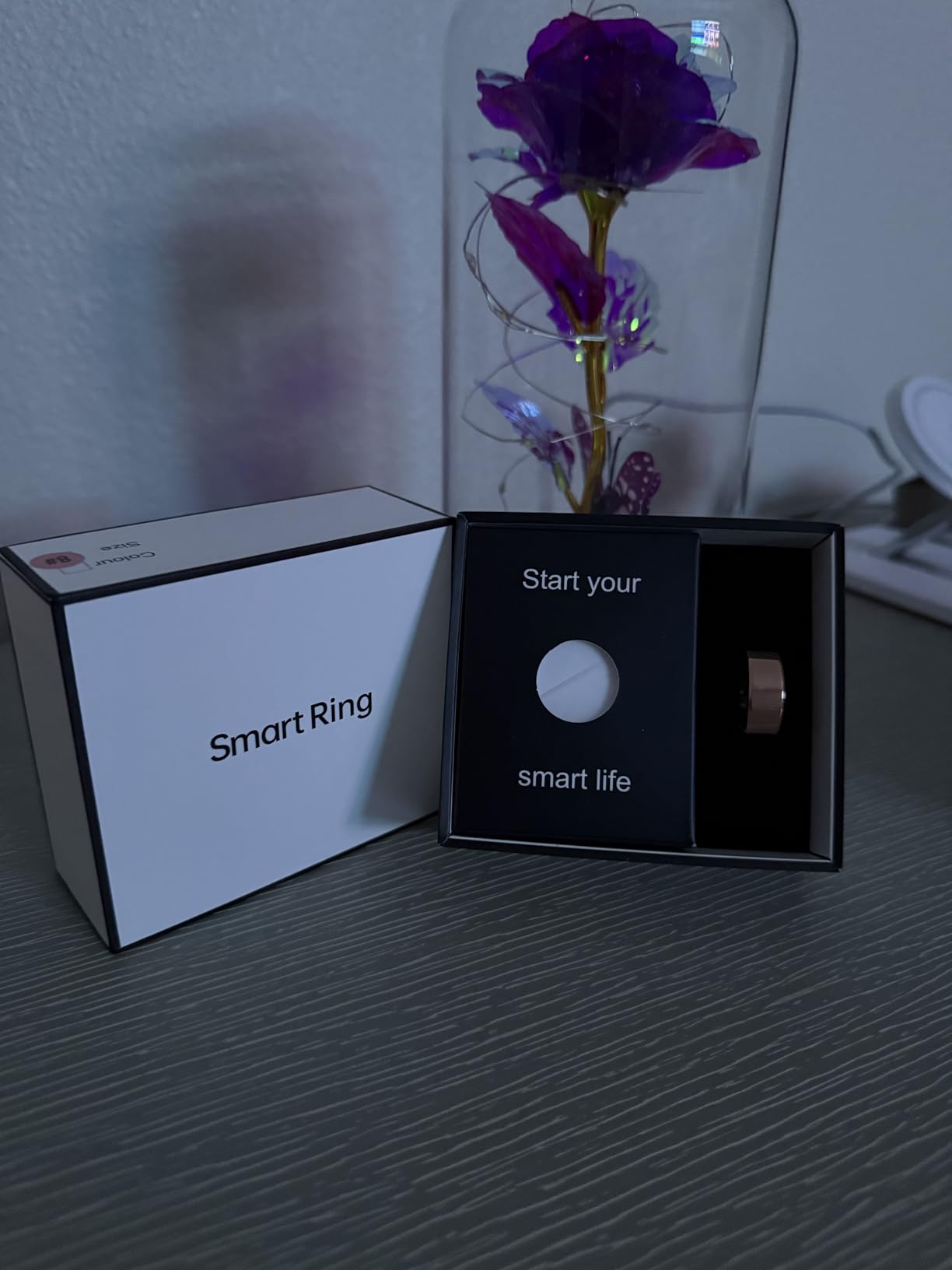 BIEMHA IP68 Waterproof Smart Ring - Fitness & Health Tracker with Sleep/Exercise Monitoring, No Subscription customer photo 1