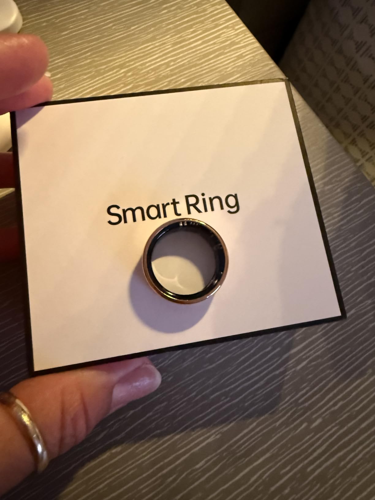 BIEMHA IP68 Waterproof Smart Ring - Fitness & Health Tracker with Sleep/Exercise Monitoring, No Subscription customer photo 2