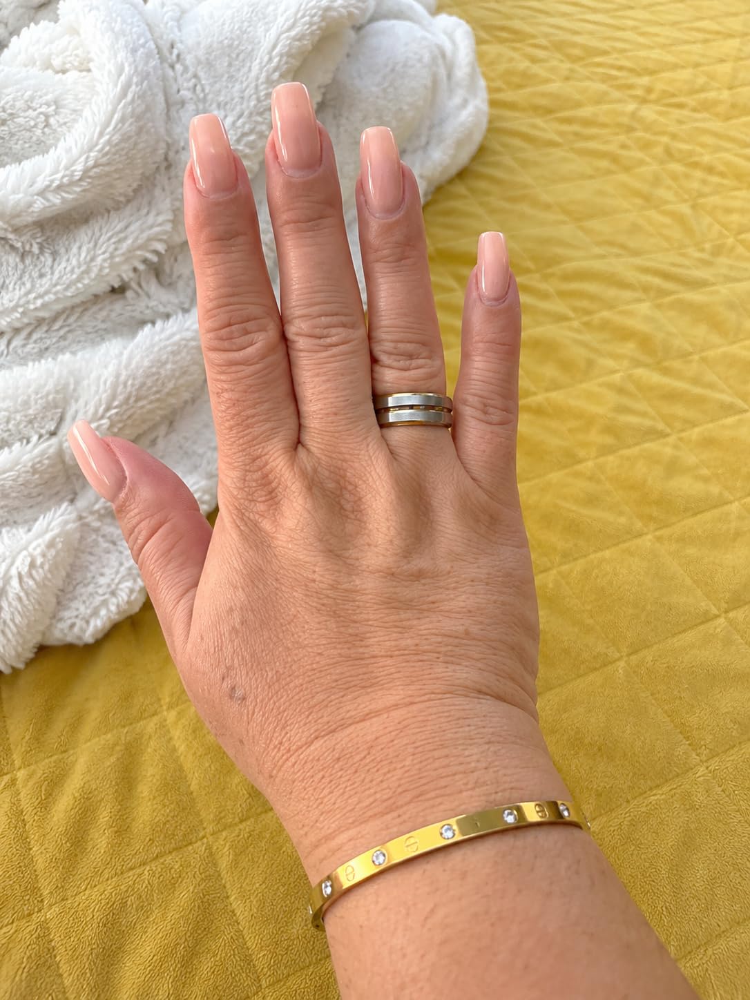 Smart Ring for Women Men, AI Health Fitness Tracker with Sleep, Heart Rate, Blood Oxygen, HRV, Stress, Gesture Photo customer photo 1