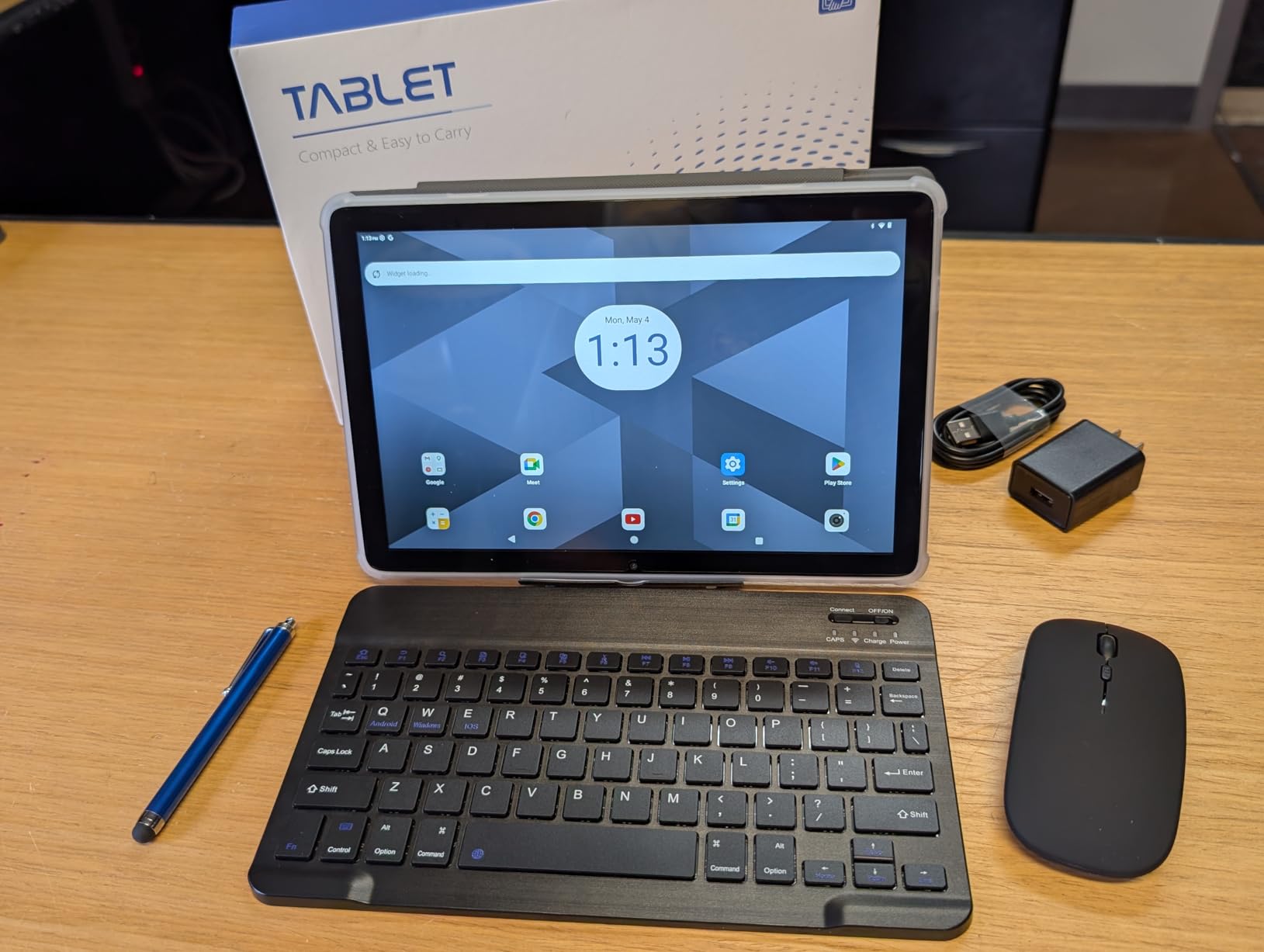 Tablet 2026 Latest Android 16 Tablet, 10 Inch Tablet with 24GB RAM 256GB ROM (2TB Expandable), Octa-Core Android Tablet with Gemini AI, Widevine L1, 5000mAh, 2in1 Tablet with Keyboard, Mouse & Pen customer photo 2
