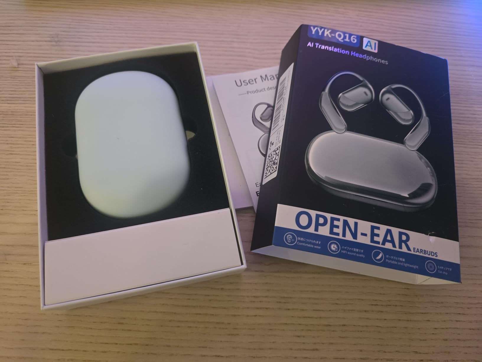 Paekole AI Translation Earbuds Real Time - H9 Instant Bluetooth 6.1 Translator: 198 Languages, No Subscription | Open Ear Design, 6 Modes, 60H Audifonos Traductores Ingles Espanol customer photo 2