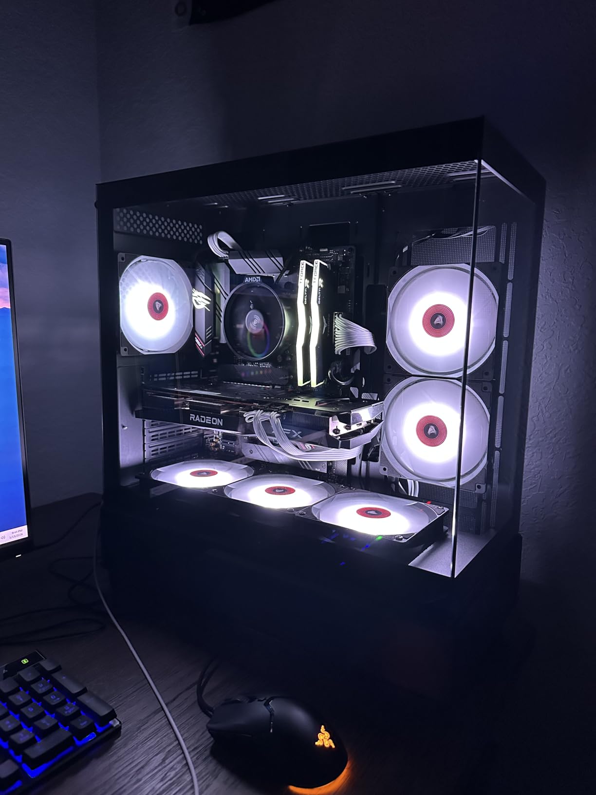 Newegg Motherboard CPU Memory Combo - ROG Strix B550-F Gaming WiFi II Bundle with Ryzen 5 5500 and T-Force Delta RGB 16GB (2 x 8GB) TF3D416G3200HC16FDC01 customer photo 1