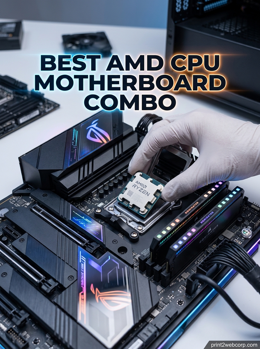 Best AMD CPU Motherboard Combo