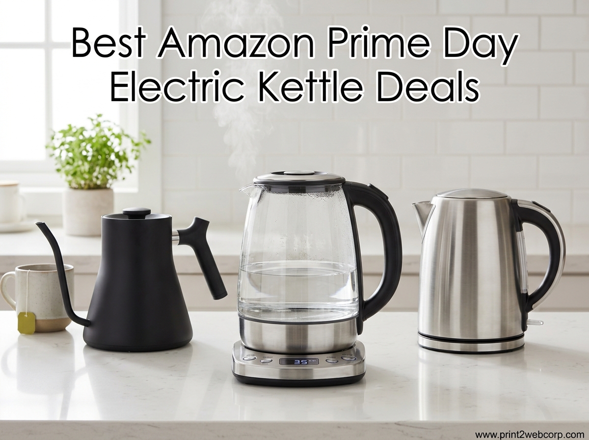 10 Best Amazon Prime Day Electric Kettle Deals (August 2026)