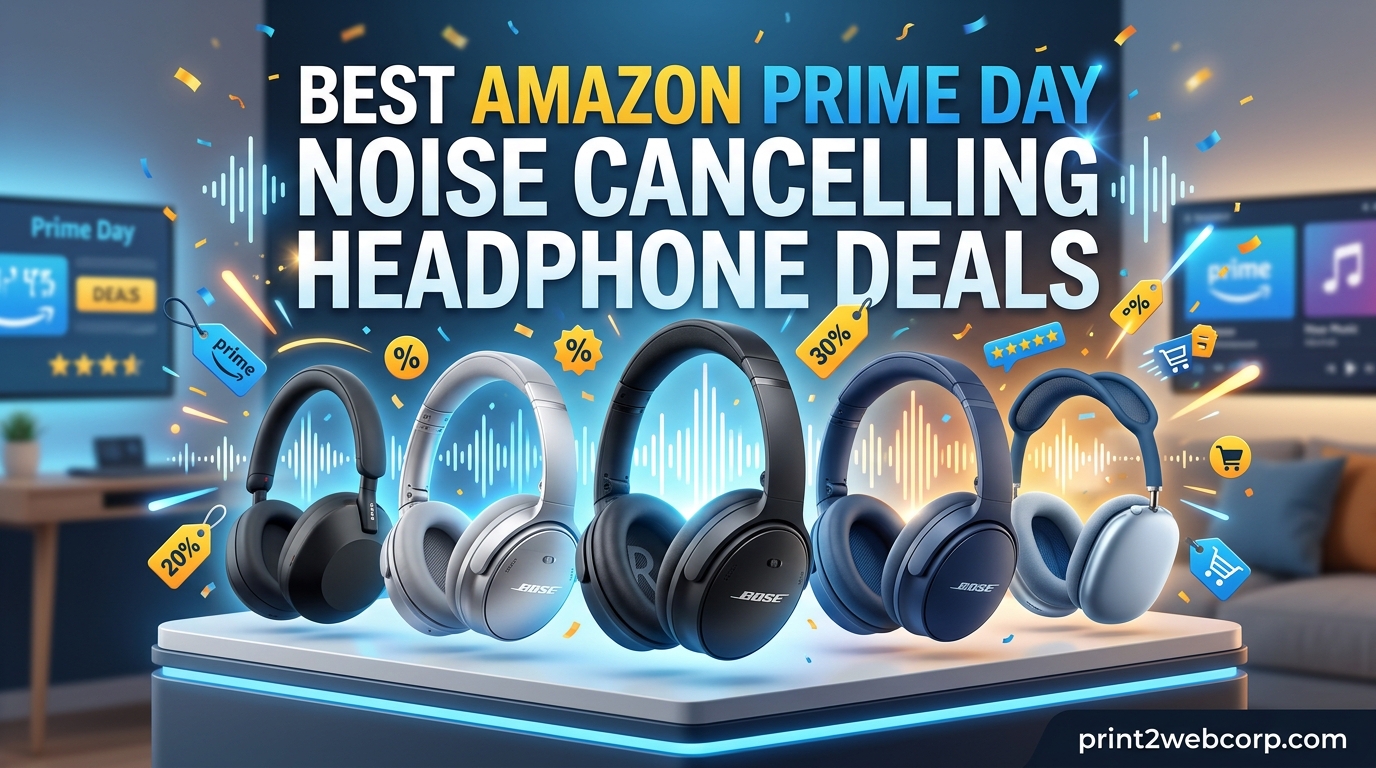 12 Best Amazon Prime Day Noise Cancelling Headphone Deals (August 2026)