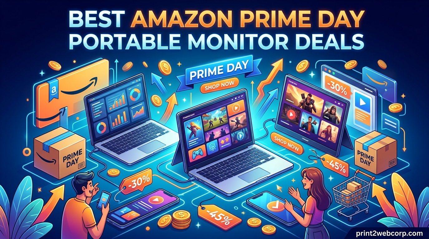 12 Best Amazon Prime Day Portable Monitor Deals (August 2026)