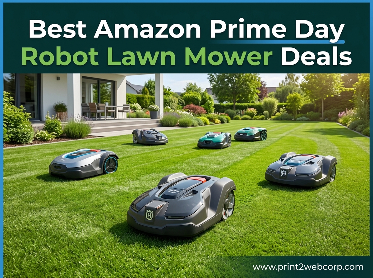 13 Best Amazon Prime Day Robot Lawn Mower Deals (August 2026)