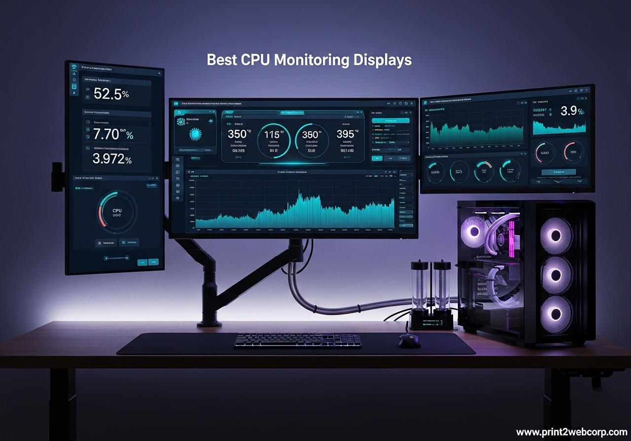 12 Best CPU Monitoring Displays (August 2026) Tested & Ranked