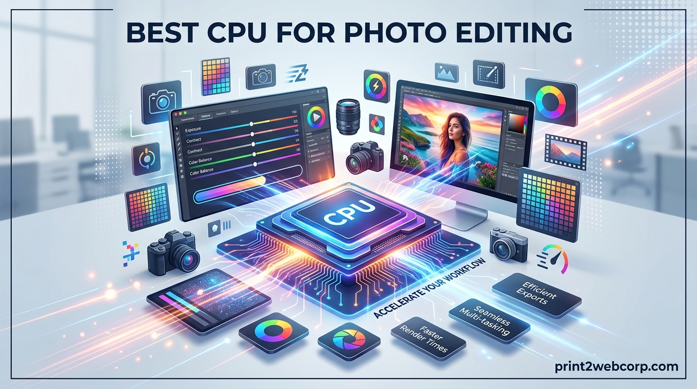 Best CPU for Photo Editing