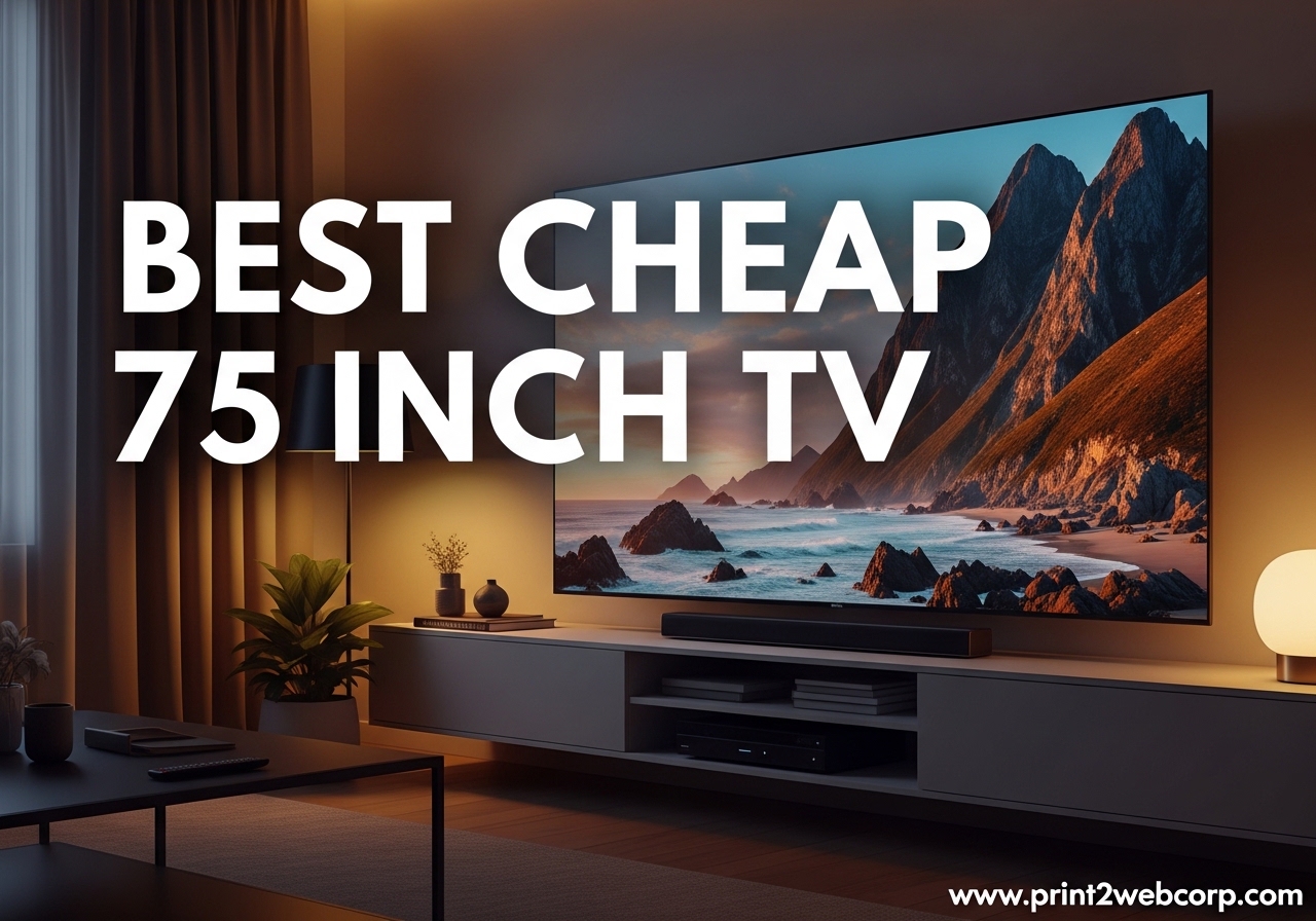 8 Best Cheap 75 Inch TV (August 2026) Top Picks Under $1000