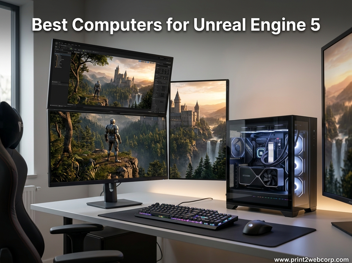 10 Best Computers for Unreal Engine 5 (August 2026)