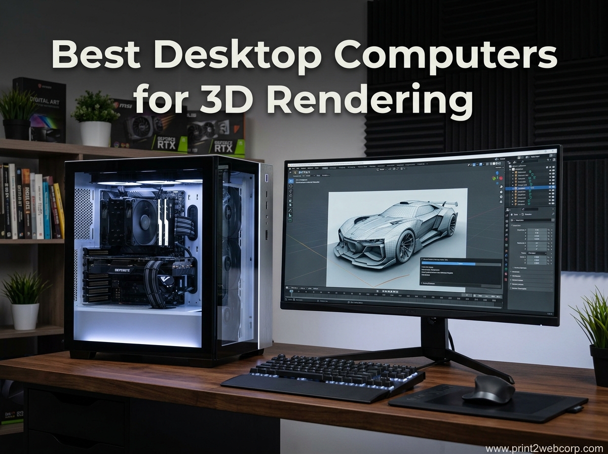10 Best Desktop Computers for 3D Rendering (August 2026)