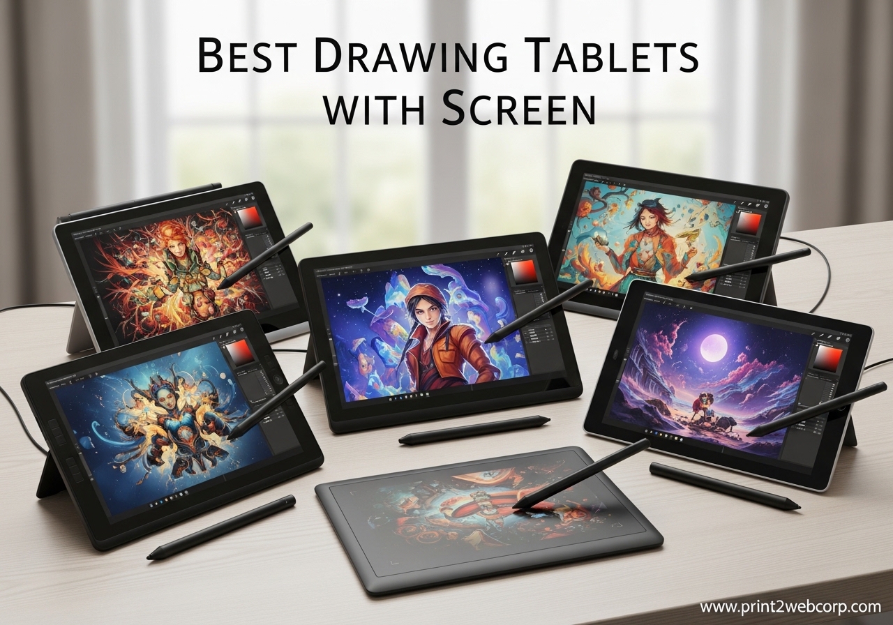 Best Drawing Tablets with Screen