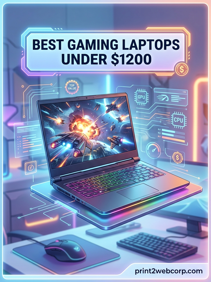 8 Best Gaming Laptops Under $1200 (August 2026) Tested Picks
