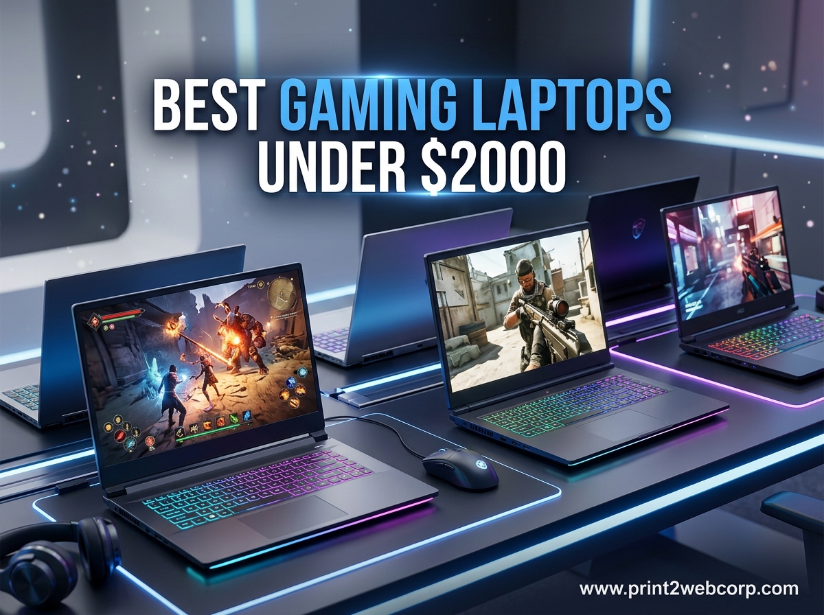 10 Best Gaming Laptops Under $2000 (August 2026)