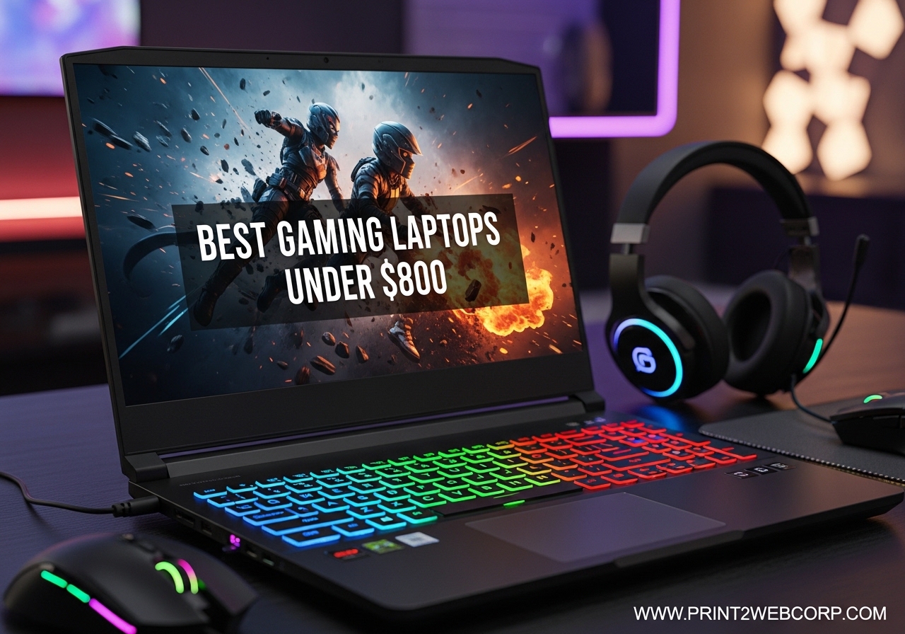Best Gaming Laptops Under $800