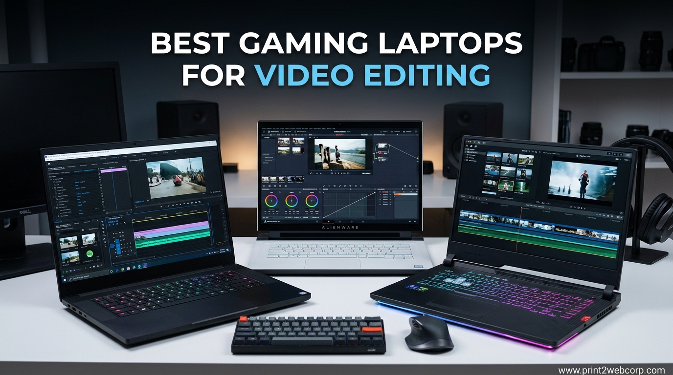 Best Gaming Laptops for Video Editing
