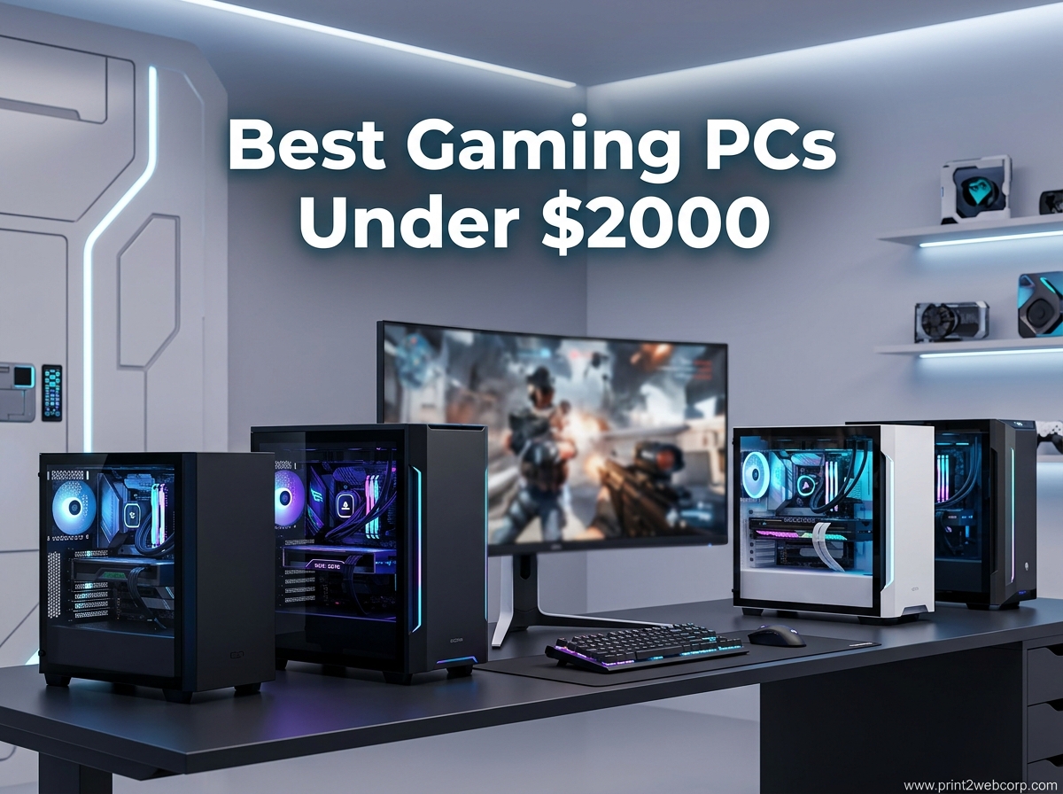 Best Gaming PCs Under $2000