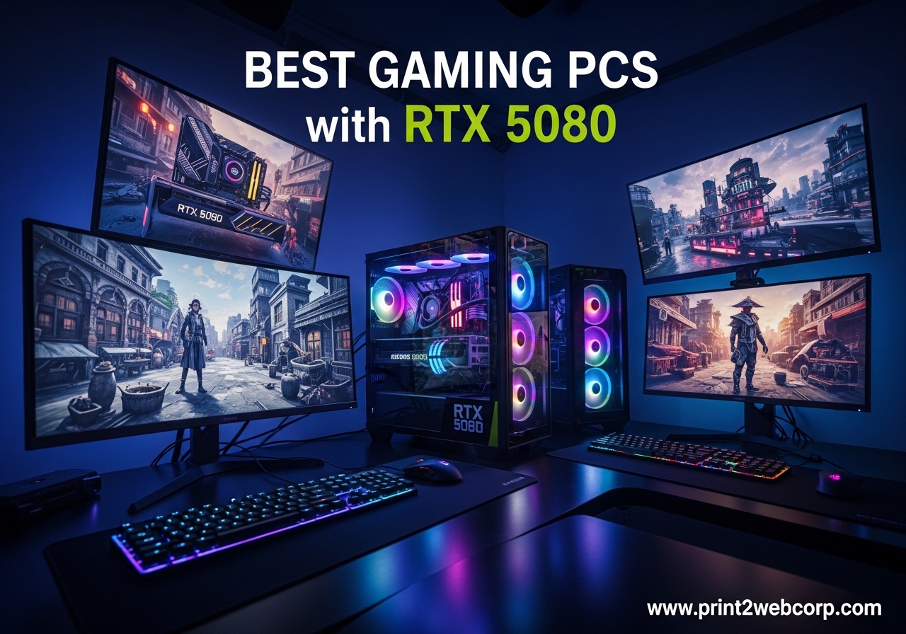 12 Best Gaming PCs with RTX 5080 (August 2026) Reviewed