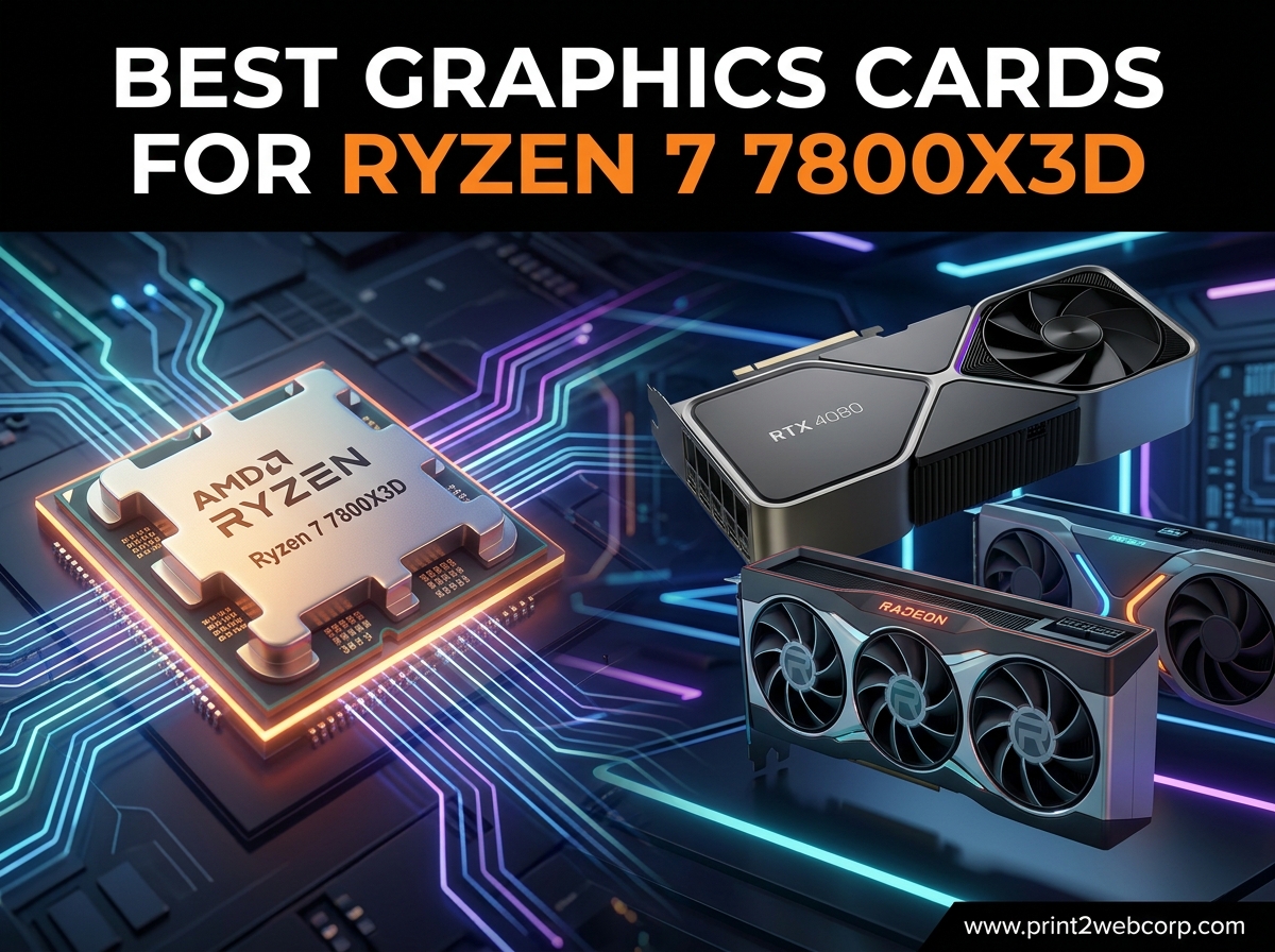 Best Graphics Cards for Ryzen 7 7800X3D