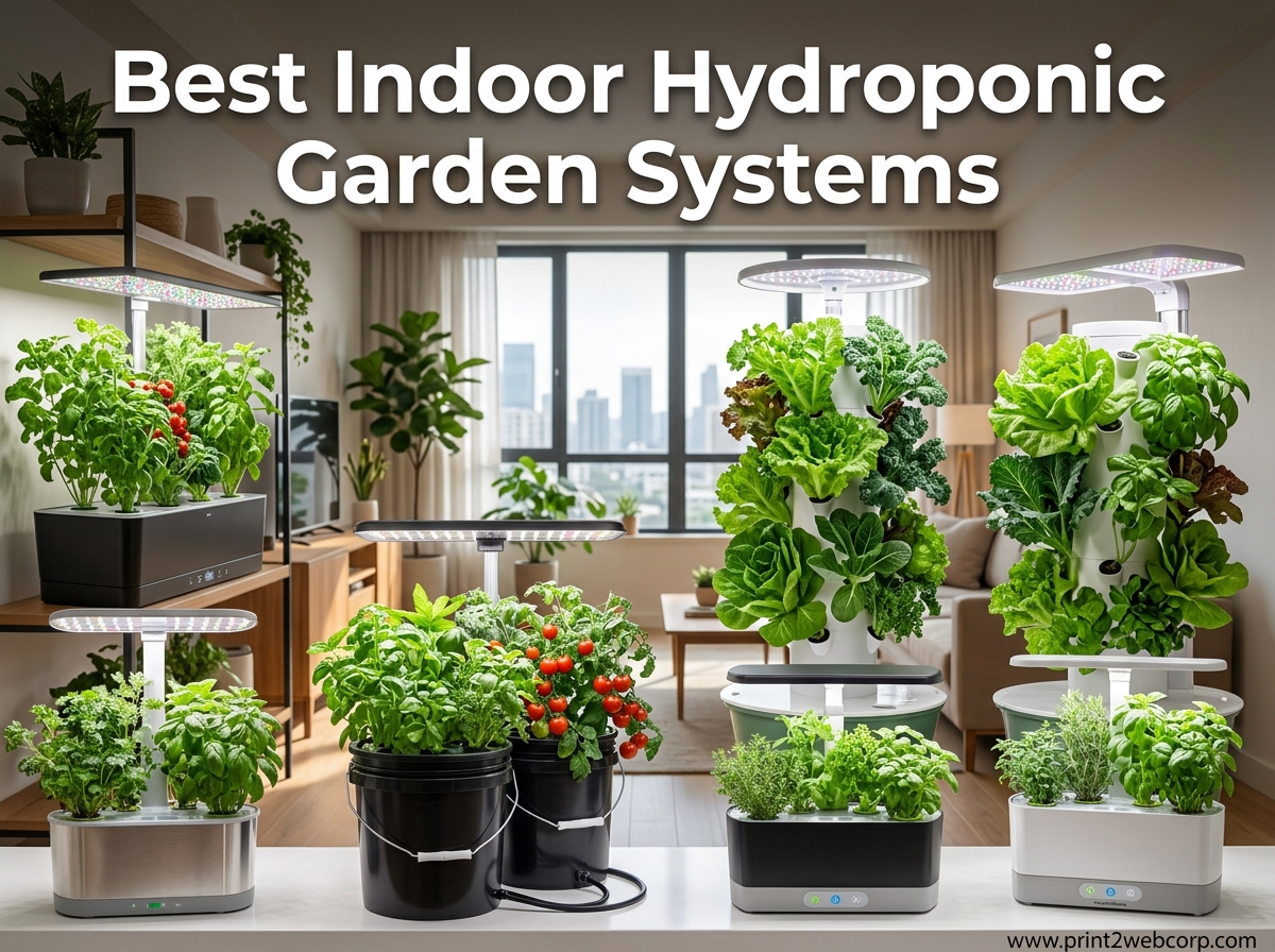 8 Best Indoor Hydroponic Garden Systems (August 2026) Reviews