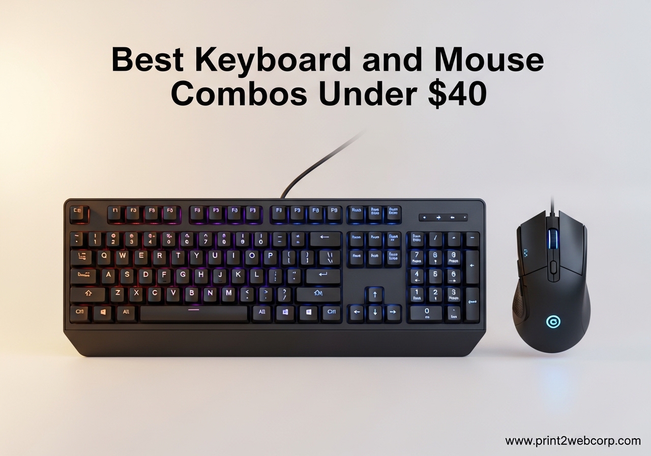 7 Best Keyboard and Mouse Combos Under $40 (August 2026)