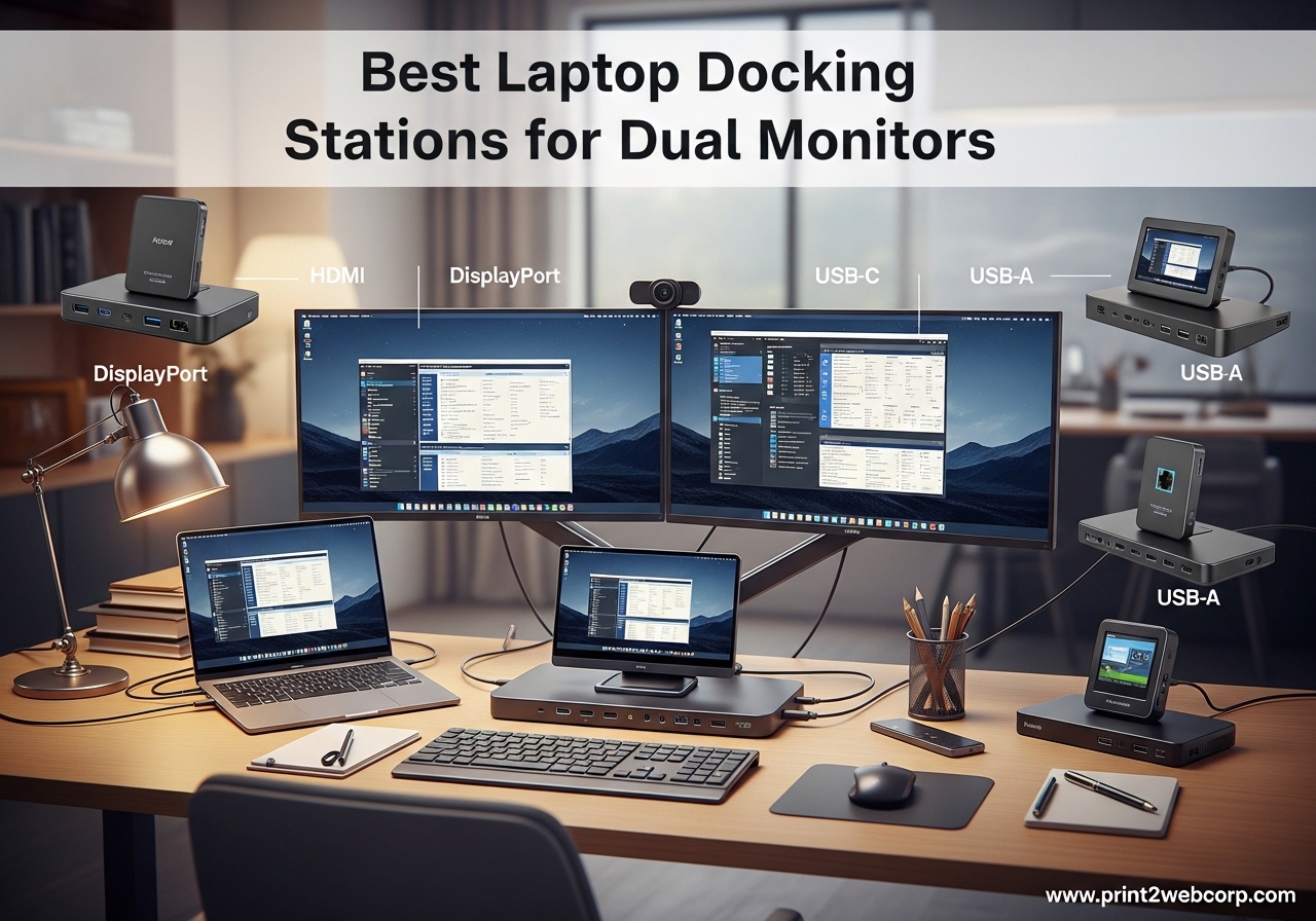 Best Laptop Docking Stations for Dual Monitors
