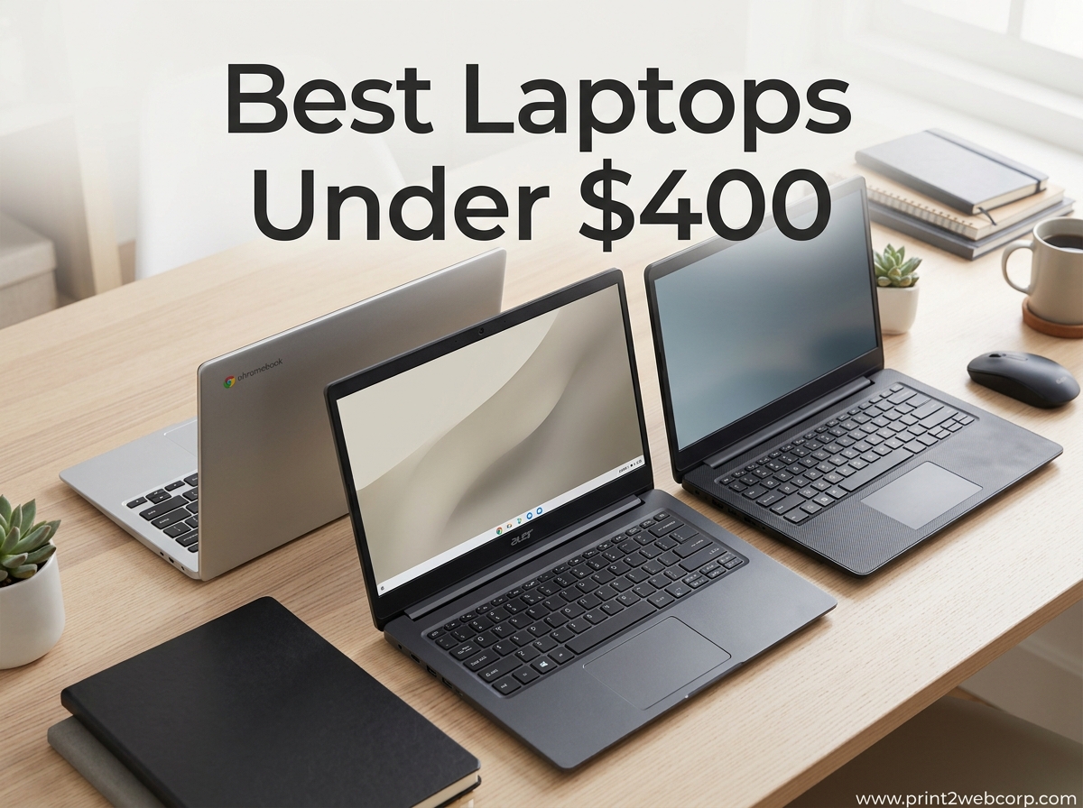 10 Best Laptops Under $400 (August 2026) Picks for Every Need