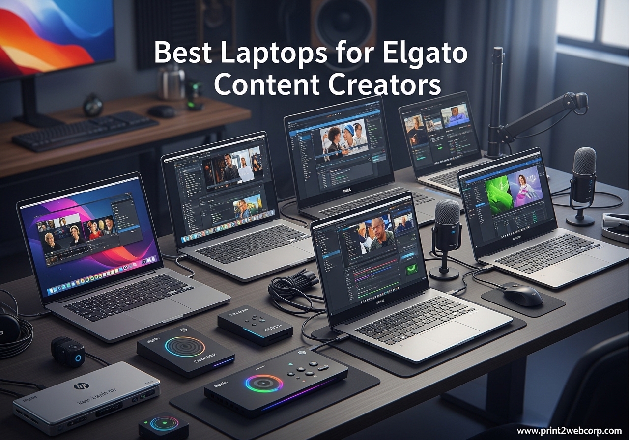 Best Laptops for Elgato Content Creators