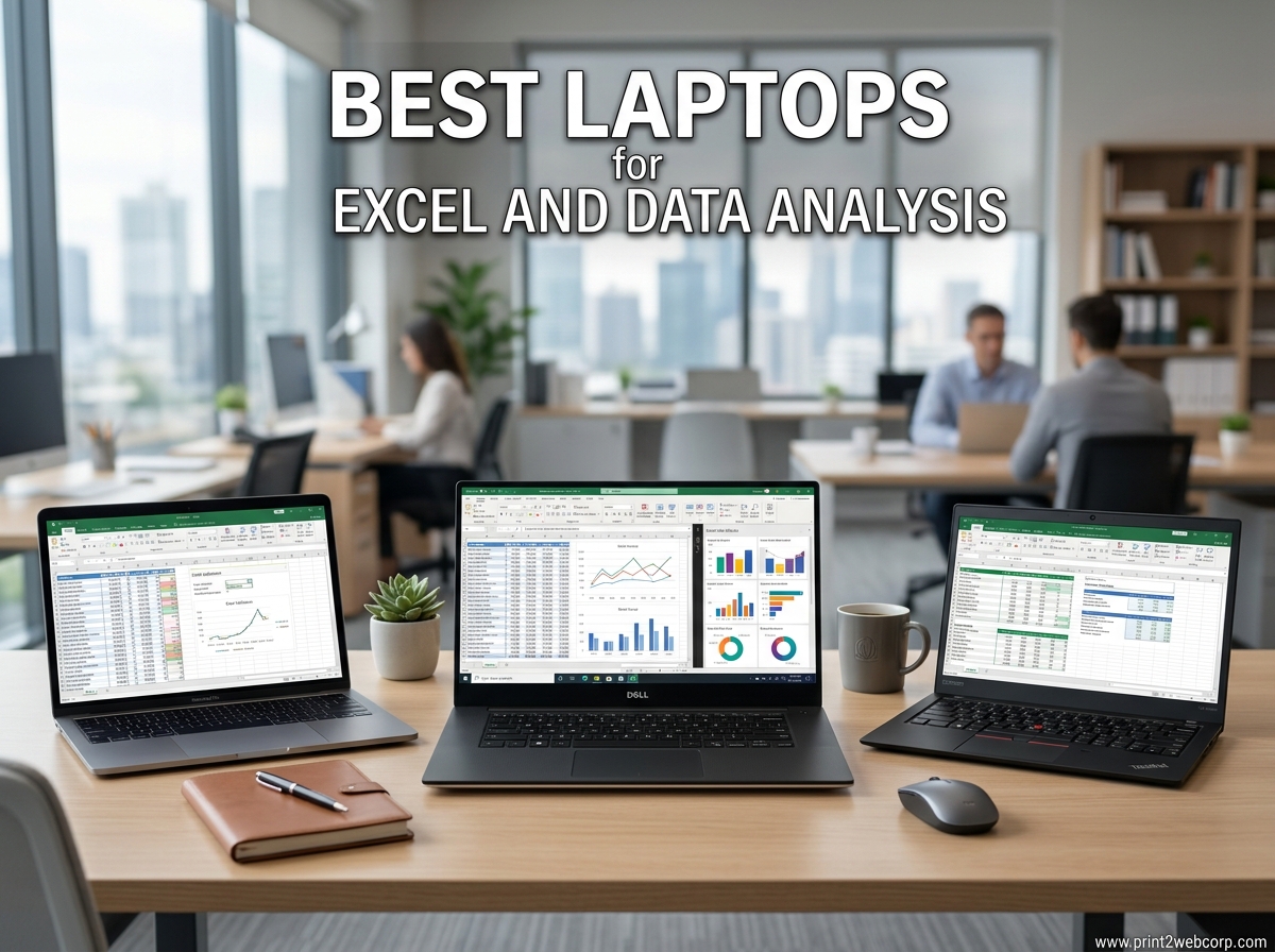 Best Laptops for Excel and Data Analysis