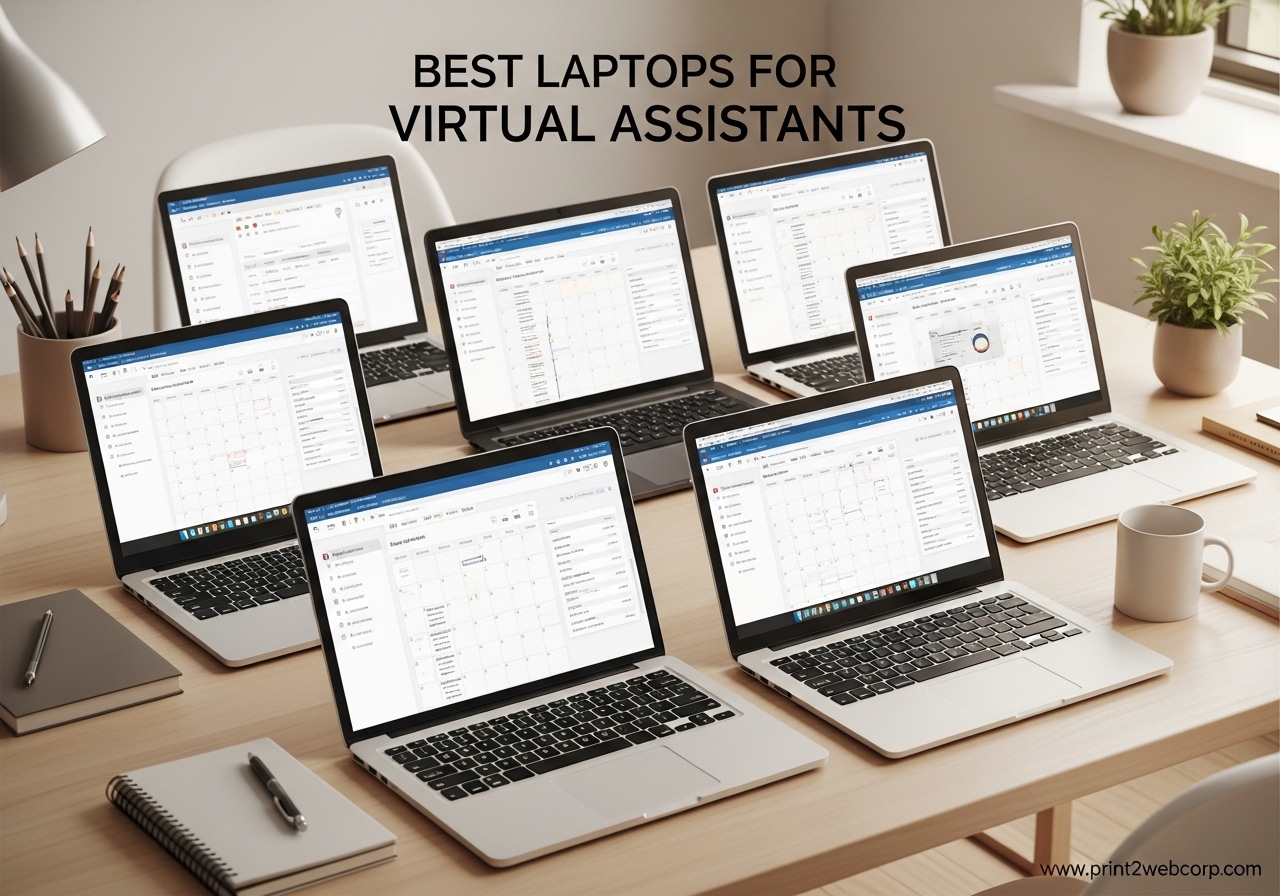 Best Laptops for Virtual Assistants