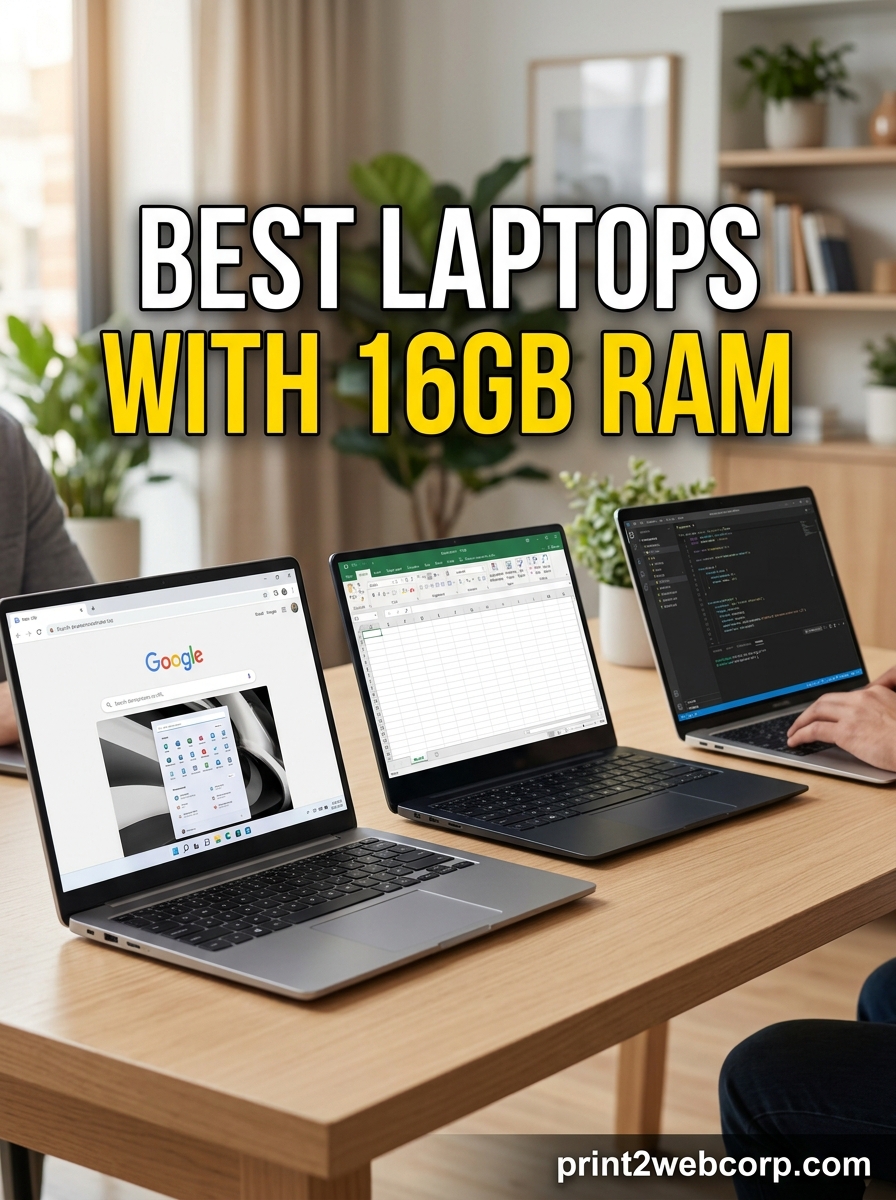 Best Laptops with 16GB RAM