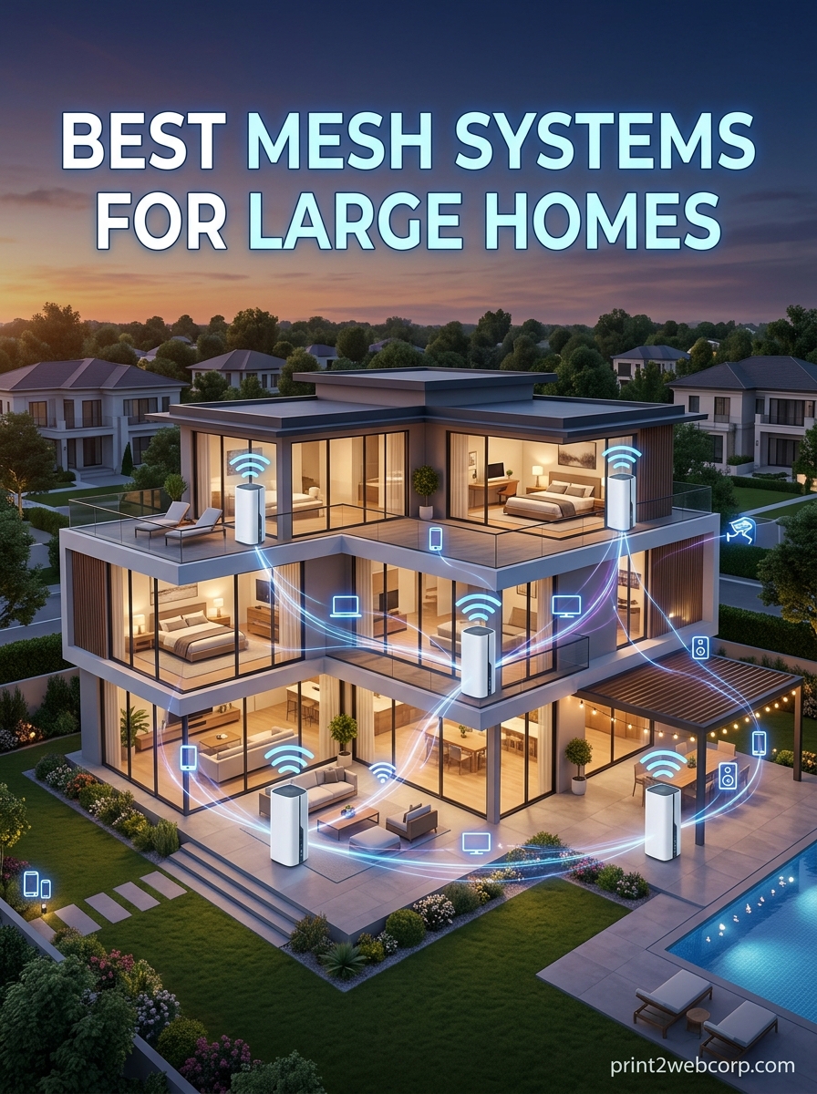 Best Mesh Systems for Large Homes