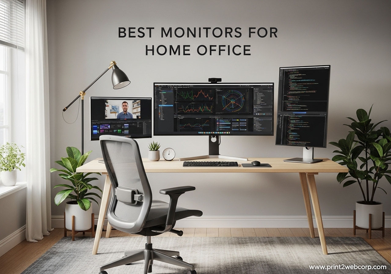 12 Best Monitors for Home Office (August 2026) Premium Picks
